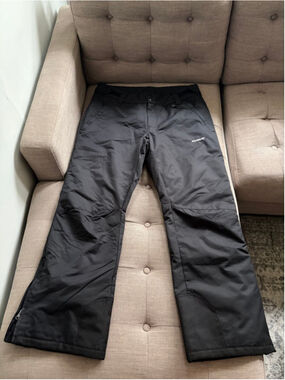 Women's SKIGEAR Black Ski Snow Pants XL
